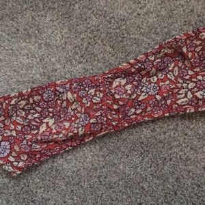 American Eagle floral bandeau